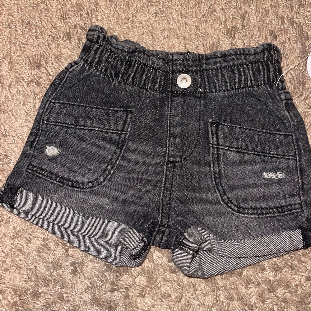 Baby denim shorts